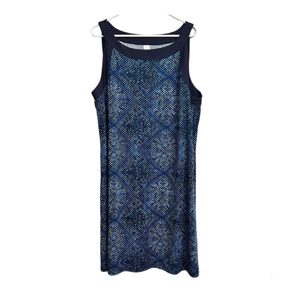 Women’s Plus Size Casual Distress Print Dress stretch fabric 1x